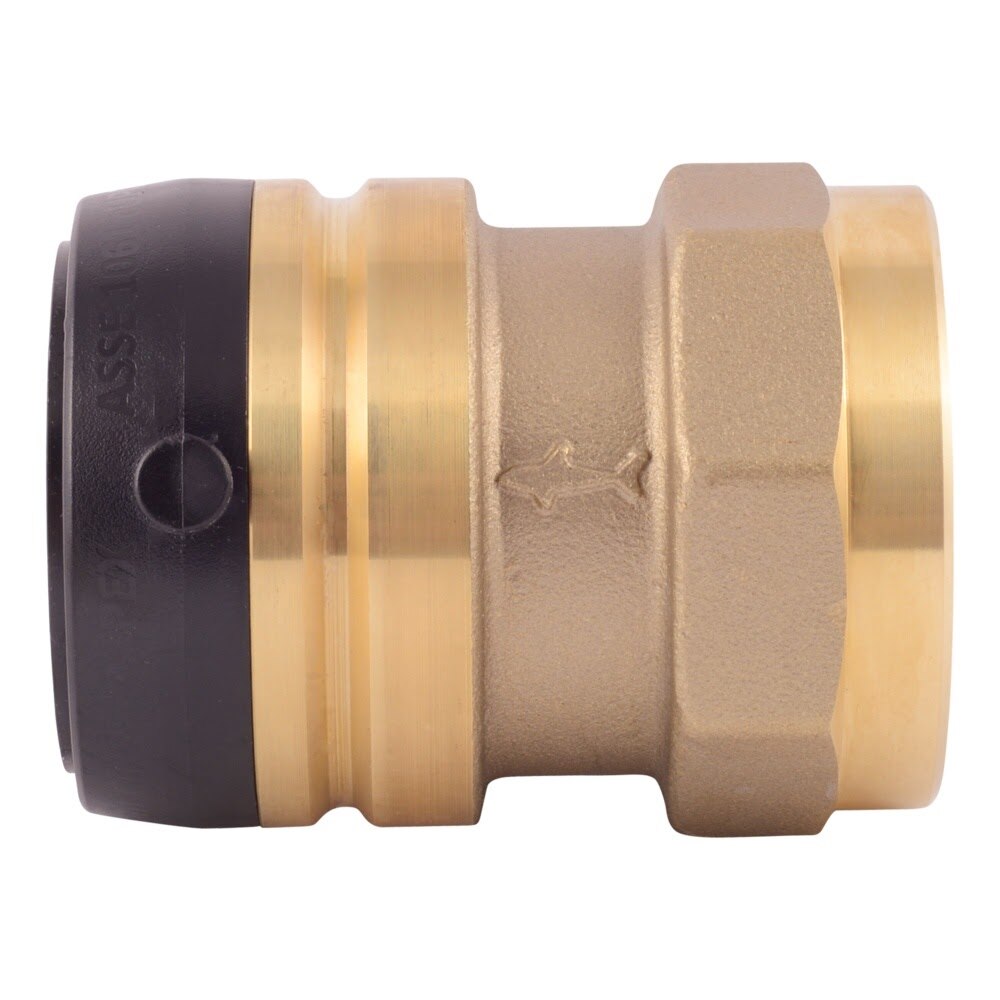 SharkBite UXL114140F 1-1/2 in. x 1-1/2 in. Push-to-Connect Female NPT Brass Adapter - 2