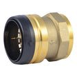 SharkBite UXL115450F 2 in. x 2 in. Brass FNPT Push Female Adapter