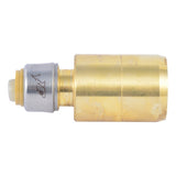 SharkBite UXL123516 1-1/4 in. x 1/2 in. Brass Push-to-Connect CTS Fitting Reducer - 2