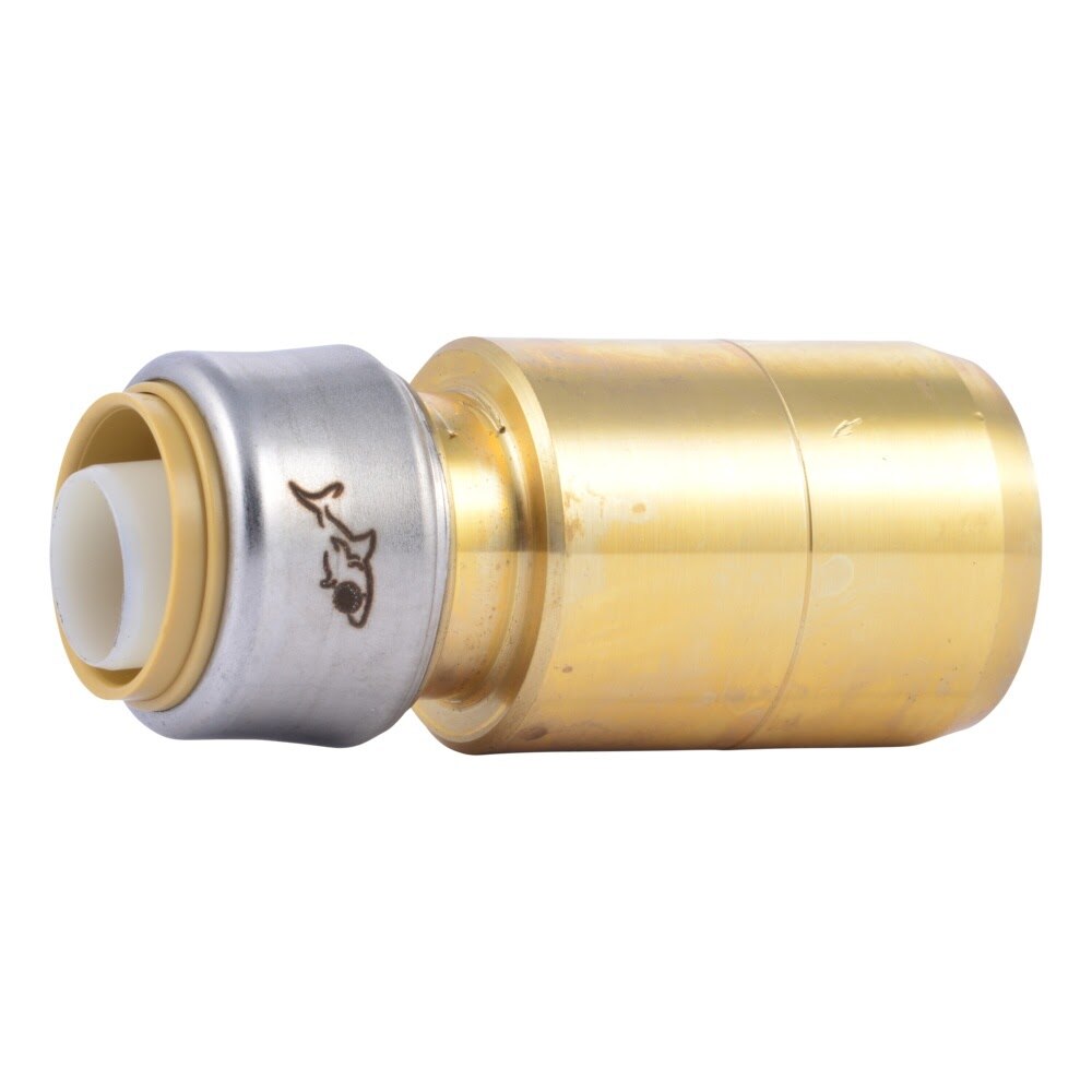 SharkBite UXL123522 1-1/4 in x 3/4 in CTS Lead Free Brass Push Fit Fitting Reducer