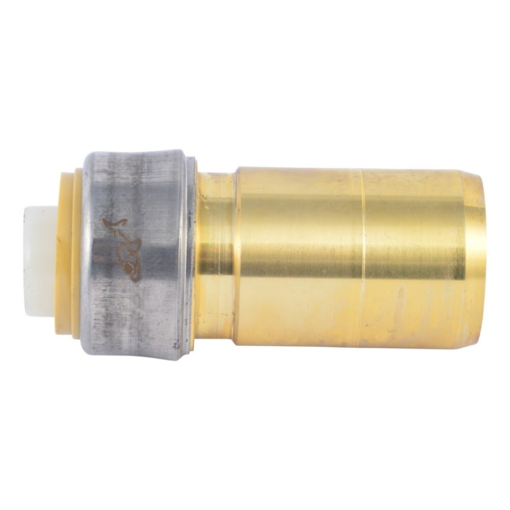 SharkBite UXL123528 1-1/4 in. x 1 in. Brass Push-to-Connect CTS Fitting Reducer - 2