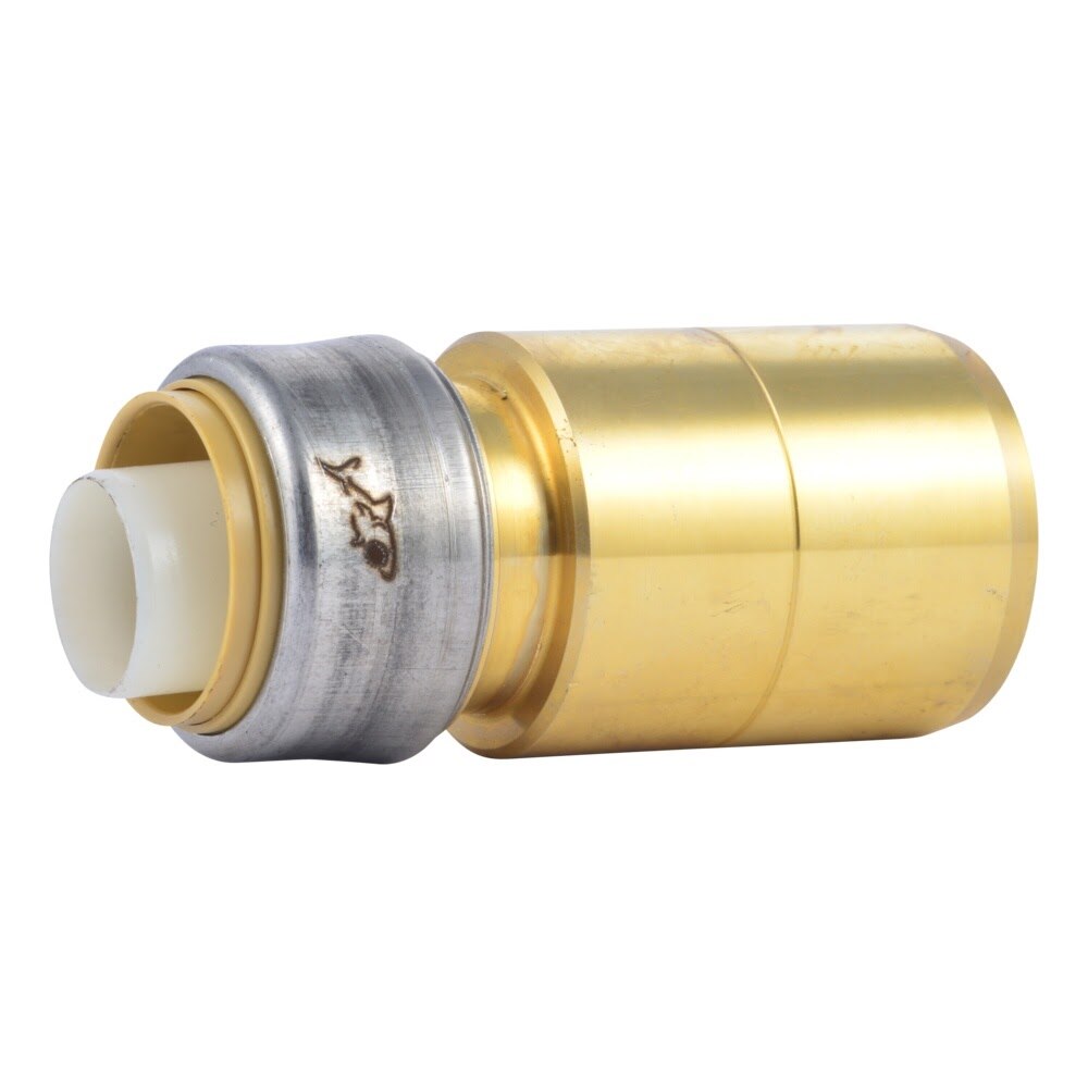 SharkBite UXL124128 1-1/2 in x 1 in CTS Lead Free Brass Push Fitting Reducer