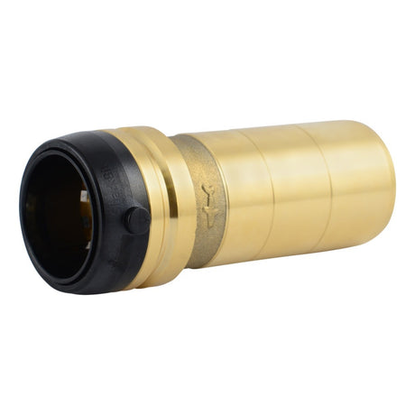 SharkBite UXL124135 1-1/2 in x 1-1/4 in CTS Push Fit Reducer Lead Free Brass Fitting
