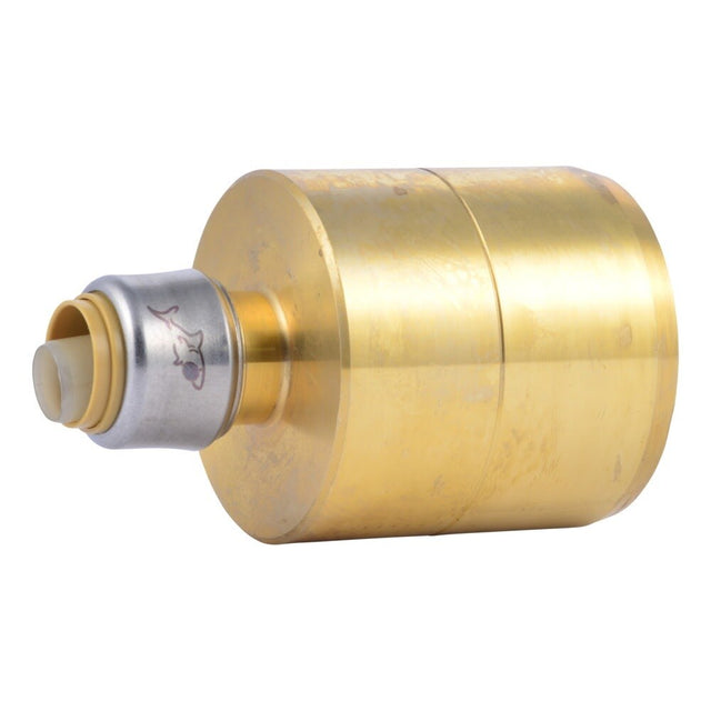 SharkBite UXL125416 2 in. x 1/2 in. Lead-Free Brass Push-to-Connect CTS Fitting Reducer