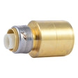 SharkBite UXL125428 2 in. x 1 in. Brass CTS Push to Connect Fitting Reducer