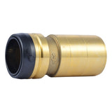 SharkBite UXL125441 2 in x 1-1/2 in Brass Push to Connect CTS Fitting Reducer