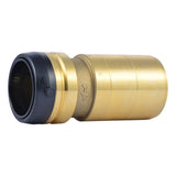 SharkBite UXL125441 2 in x 1-1/2 in Brass Push to Connect CTS Fitting Reducer