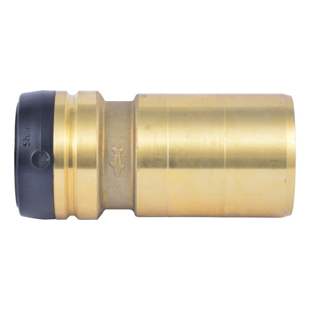 SharkBite UXL125441 2 in x 1-1/2 in Brass Push to Connect CTS Fitting Reducer - 2