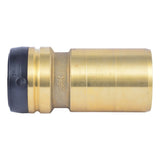 SharkBite UXL125441 2 in x 1-1/2 in Brass Push to Connect CTS Fitting Reducer - 2