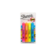 Sharpie 25174PP Tank Highlighters, Chisel Tip 4 pack  (Pink, Yellow, Orange, Blue)