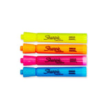 Sharpie 25174PP Tank Highlighters, Chisel Tip 4 pack  (Pink, Yellow, Orange, Blue) - 2