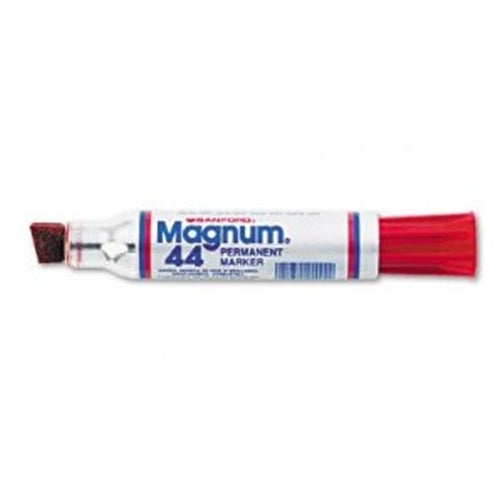 Sharpie 44002 Chisel Point Oversized Magnum Permanent Marker, Red