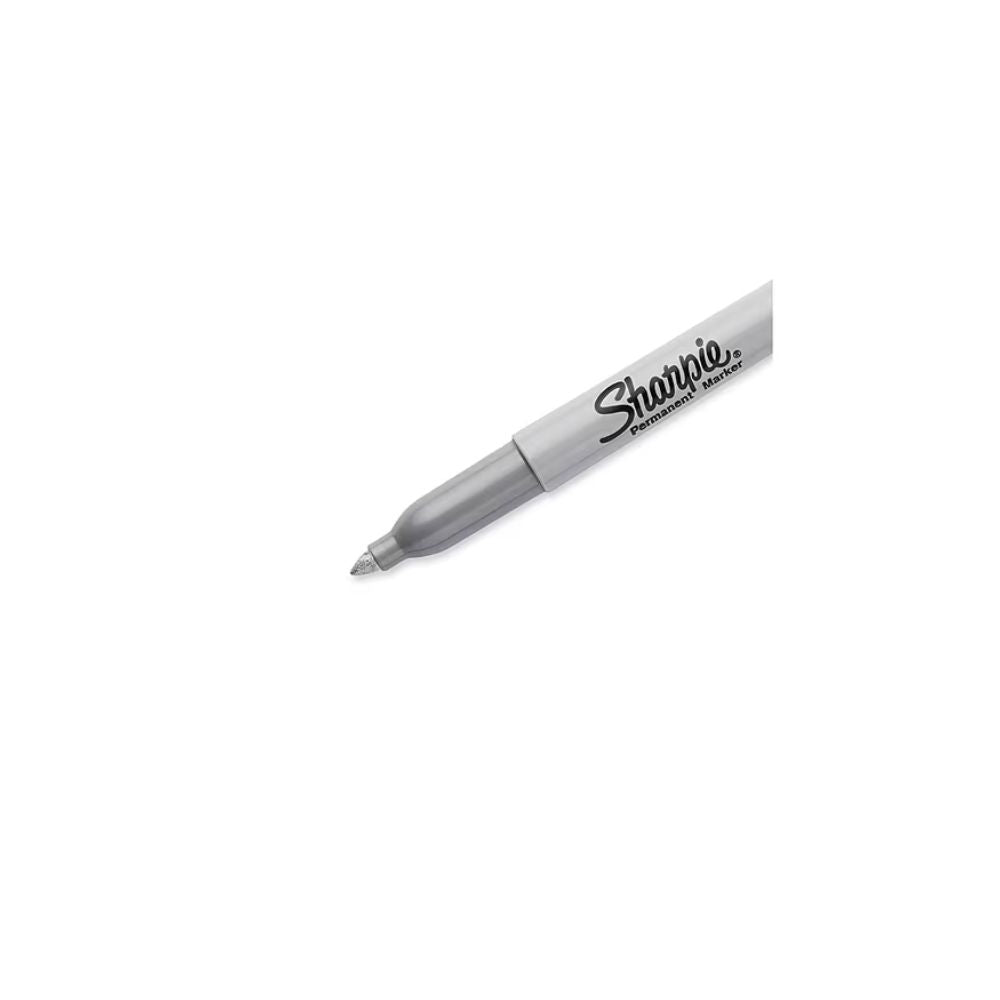 Sharpie 9597 Silver Metallic Sharpie Permanent Marker (Fine Point) (39013) - 2