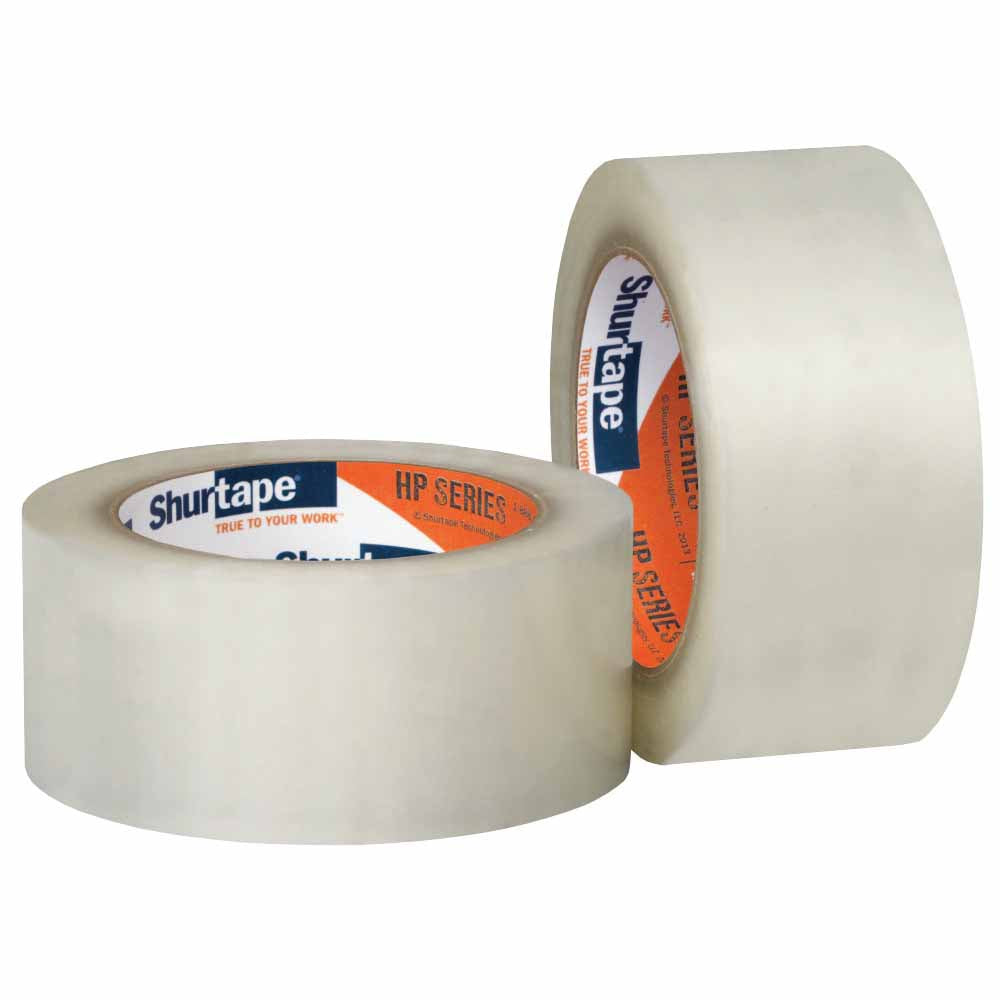 Shurtape 101162 HP 200 Hot Melt 3" Packaging Tape, Clear, 72mm x 100m