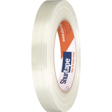 Shurtape 101229 GS 490 Economy Grade Strapping Tape, Clear, 18mm x 55m