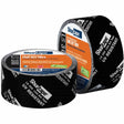 Shurtape 102666 LS 300 UV-Resistant 2" Line Set Tape, Black Printed, 48mm x 55m