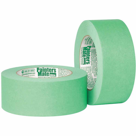 Shurtape 103364 CP 150 Painter's Mate Green 8-Day 3" Painter's Tape, 72mm x 55m