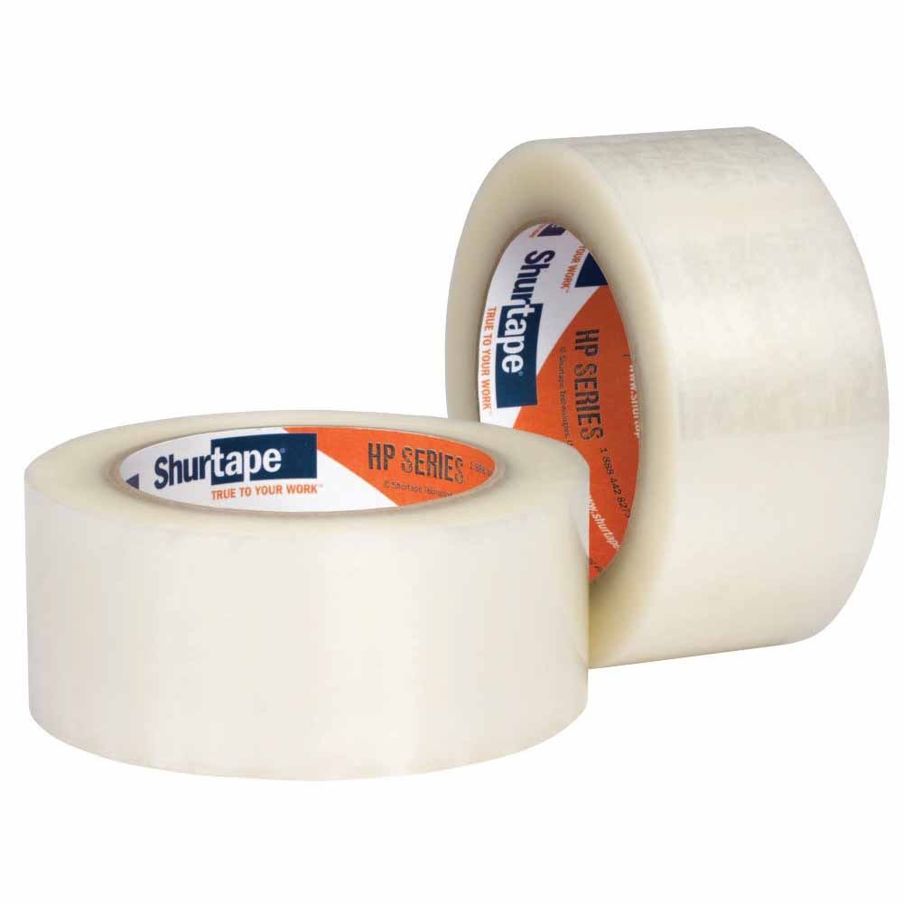 Shurtape 104483 HP 200 Production Hot Melt 2" Packing Tape, Clear, 48mm x 100m - 2