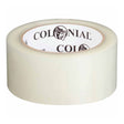 Colonial 104621 2" Packaging Tape, Clear, 48mm x 100m