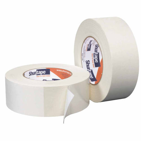 Shurtape 104772 DF 642 Industrial 2" Double-Coated Cloth Tape, 48mm x 23m