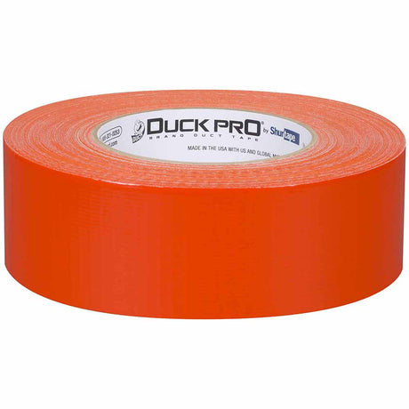 Shurtape 105511 PC 618C Duck Pro 10Mil 48mm x 55m  Orange Industrial Colored Cloth Duct Tape