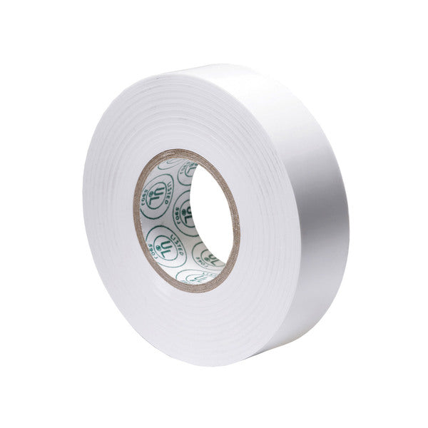 Shurtape 200783 EV 057C UL Listed Electrical Tape, White, 3/4in x 66ft - 2