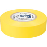 Shurtape 200788 EV 057C UL Listed Electrical Tape, Yellow, 3/4in x 66ft - 2