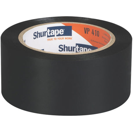 Shurtape 202810 VP-410 Vinyl Film Tape: 2" x 36 yd. - 50MM X 33M, Black