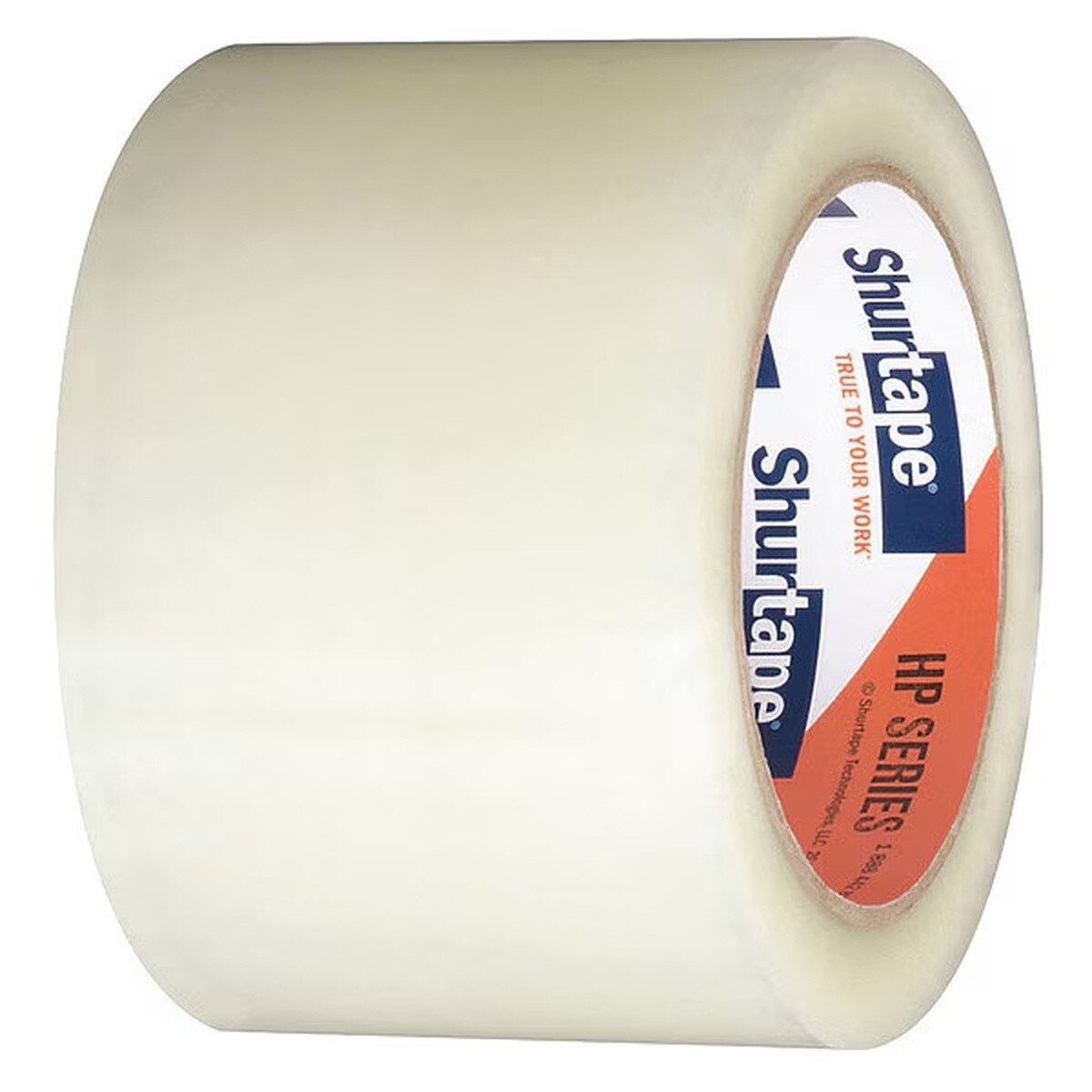 Shurtape 207194 HP 100 72 mm x 100 m Light Duty Hot Melt Carton Sealing Tape Clear (24 Pack) - 3