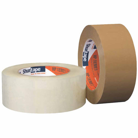 Shurtape 207831 HP 500 Heavy Duty Hot Melt 2" Packaging Tape, Clear, 48mm x 50m