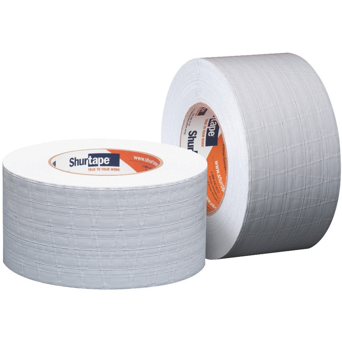 Shurtape MB100CT 72mm x 46m White Metal Building Insulation Seaming Tape 16/Case, 36cases/Pallet