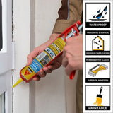 Sika 15LM GRAY 10 oz Gray Polyurethane Non-Sag Construction Sealant - 3
