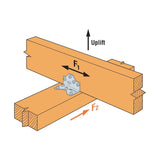 Simpson A34Z Strong-Tie Framing Angle ZMAX Galvanized Finish - 4