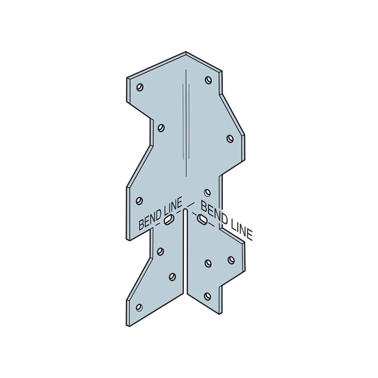 Simpson Strong-Tie A35SS (1-7/16 in. x 4-1/2 in.) Stainless-Steel Framing Angle for Wood Construction - 3