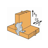 Simpson Strong-Tie A35Z (1-7/16" x 4-1/2") Framing Angle ZMAX Galvanized - 5