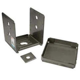 Simpson Strong-Tie ABU44SS (4" x 4") Stainless Steel Adjustable Post Base for Wood Posts - 2