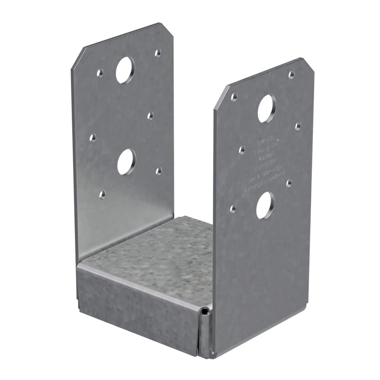 Simpson ABU44Z Strong-Tie Adjustable Post Base for 4x4 Wood Posts with ZMAX Finish