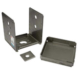 Simpson Strong-Tie ABU66SS (6" x 6") ABU Adjustable Post Base for Rough Lumber - Stainless Steel - 2