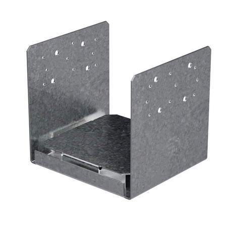 Simpson ABU88RZ Strong-Tie Adjustable Post Base for Rough Cut 8x8 Lumber with ZMAX Finish