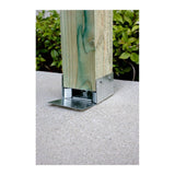 Simpson Strong-Tie ABW46Z (4" x 6") ABU Adjustable Post Base with Uplift - ZMAX Finish - 6