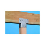 Simpson AC4 Strong-Tie Adjustable Post Cap for 4X Beam - Zinc Galvanized - 3