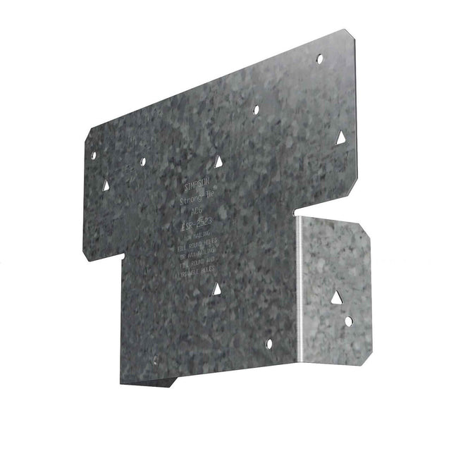 Simpson Strong-Tie AC6 (5-1/2" x 8-1/2") 18ga AC Galvanized Adjustable Post Cap