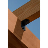Simpson Strong-Tie APA21 (3") 12ga APA 90 Degree Ornamental L Angle - ZMAX/Black Powder Coated - 4