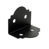 Simpson Strong-Tie APA6 (1-3/8") 12ga APA 90 Degree Ornamental L Angle - ZMAX/Black Powder Coated - 2