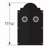 Simpson Strong-Tie APBDW66 (6" x 6") Decorative Post Base Cover - Black Composite Plastic - 2