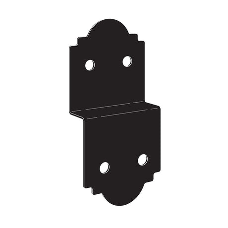 Simpson Strong-Tie APDJT1.75-6 (4" x 9-3/4") 12ga Deck Joist Tie - ZMAX/Black Powder Coated