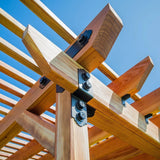 Simpson Strong-Tie APDJT2-4 (3" x 10") 12ga Deck Joist Tie - ZMAX/Black Powder Coated - 4