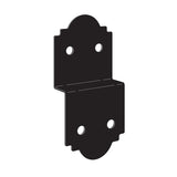 Simpson Strong-Tie APDJT2R-6 (5" x9-1/2") 12ga Deck Joist Tie - ZMAX/Black Powder Coated