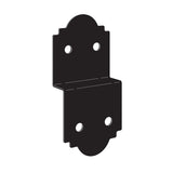 Simpson Strong-Tie APDJT2R-6 (5" x9-1/2") 12ga Deck Joist Tie - ZMAX/Black Powder Coated
