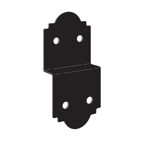 Simpson Strong-Tie APDJT2R-6 (5" x9-1/2") 12ga Deck Joist Tie - ZMAX/Black Powder Coated